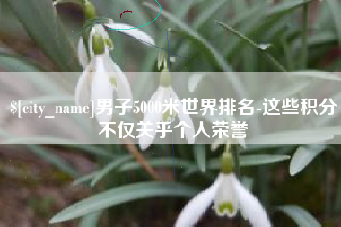 黄山男子5000米世界排名-这些积分不仅关乎个人荣誉