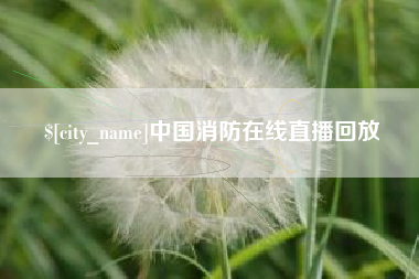 黄山中国消防在线直播回放