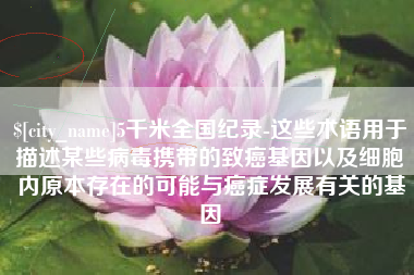黄山5千米全国纪录-这些术语用于描述某些病毒携带的致癌基因以及细胞内原本存在的可能与癌症发展有关的基因