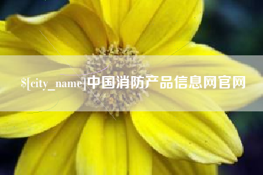 黄山中国消防产品信息网官网