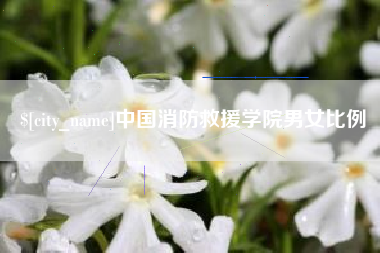 黄山中国消防救援学院男女比例