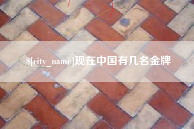 黄山现在中国有几名金牌