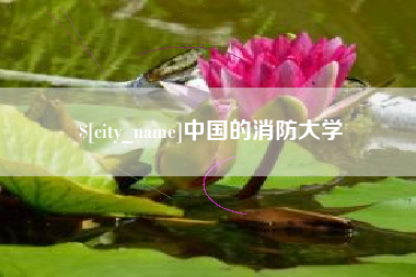 黄山中国的消防大学
