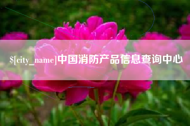 黄山中国消防产品信息查询中心