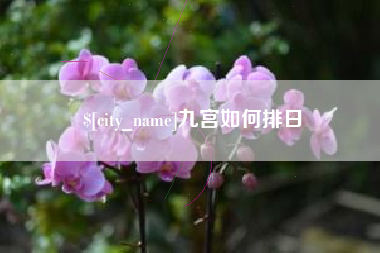 黄山九宫如何排日