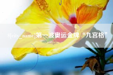 黄山第一波奥运金牌“九宫格”