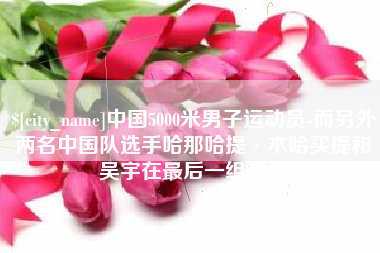 黄山中国5000米男子运动员-而另外两名中国队选手哈那哈提·木哈买提和吴宇在最后一组出场