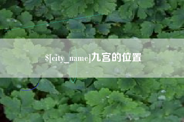 黄山九宫的位置