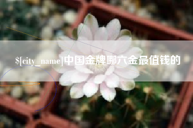 黄山中国金牌哪六金最值钱的