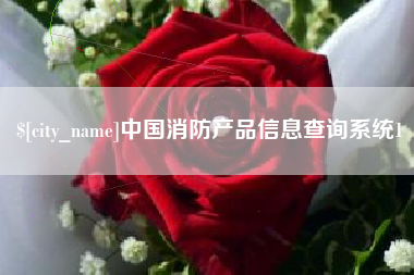 黄山中国消防产品信息查询系统1