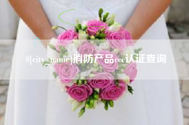 黄山消防产品ccc认证查询