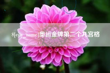 黄山奥运金牌第二个九宫格