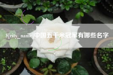 黄山中国五千米冠军有哪些名字